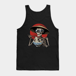 Eternal Noodle Feast: Skele-Ramen Delight Tank Top